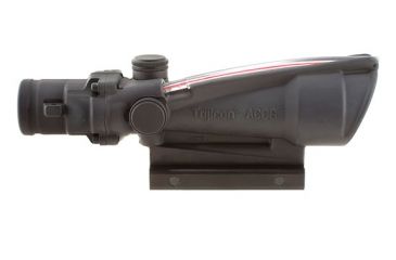 Image of Trijicon ACOG TA11 3.5x35mm Rifle Scope, Black, Red Chevron 5.56x45mm M193 / 55 Grain Reticle, MOA Adjustment, 100291