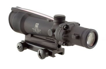 Image of Trijicon ACOG TA11 3.5x35mm Rifle Scope, Black, Red Chevron 5.56x45mm M193 / 55 Grain Reticle, MOA Adjustment, 100291