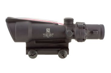 Image of Trijicon ACOG TA11 3.5x35mm Rifle Scope, Black, Red Chevron 5.56x45mm M193 / 55 Grain Reticle, MOA Adjustment, 100291