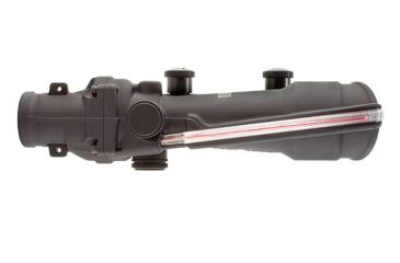Image of Trijicon ACOG TA11 3.5x35mm Rifle Scope, Black, Red Chevron 5.56x45mm M193 / 55 Grain Reticle, MOA Adjustment, 100291