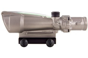 Image of Trijicon ACOG 3.5x35 Nickel Boron Dual Illum. Green Chevron .223 Ballistic Reticle w/ TA51 Mount TA11-C-100201