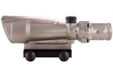 Image of Trijicon ACOG 3.5x35 Nickel Boron Dual Illum. Red Chevron .223 Ballistic Reticle w/ TA51 Mount TA11-C-100200