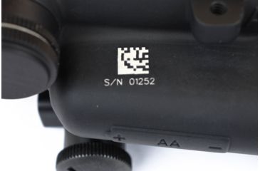 Image of Trijicon ACOG 3.5x35 Red LED Illuminated Rifle Scope .223 Horseshoe/Dot Reticle w/ TA51 Mount, Black, 100493