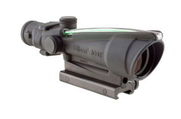 Image of Trijicon ACOG 3.5x35 Dual Ill Rifle Scope w/Mount, Green Horseshoe .308 M240 Reticle