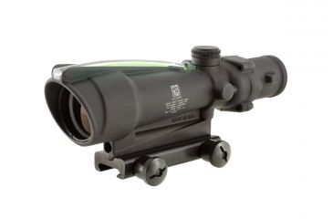 Image of Trijicon ACOG 3.5x35 Dual Ill Rifle Scope w/Mount, Green Crosshair .223 Ballistic Reticle