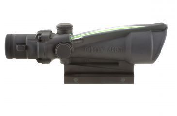Image of Trijicon ACOG 3.5x35 Dual Ill Rifle Scope w/Mount, Green Horseshoe .308 M240 Reticle
