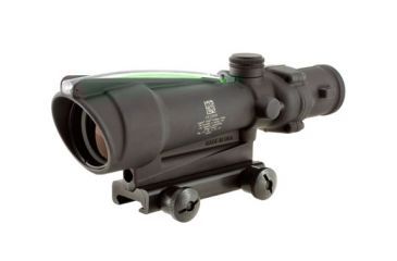 Image of Trijicon ACOG 3.5x35 Rifle Scope, Dual Illuminated Green Chevron .223 Ballistic Reticle w/ TA51 Mount
