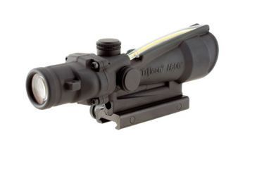 Image of Trijicon ACOG 3.5x35 Scope, Dual Illuminated Amber Chevron .308 Ballistic Reticle w/ TA51 Mount