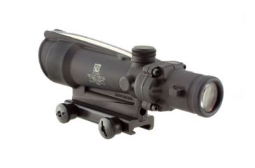 Image of Trijicon ACOG 3.5x35 Scope, Dual Illuminated Amber Chevron .308 Ballistic Reticle w/ TA51 Mount