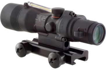 Image of Trijicon ACOG 3x30 Illuminated Rifle Scope, Amber Horseshoe Dot 7.62x39 Reticle w/ TA51 Mount TA33A-13