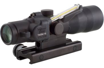 Image of Trijicon ACOG 3x30 Illuminated Rifle Scope, Amber Horseshoe Dot 7.62x39 Reticle w/ TA51 Mount TA33A-13