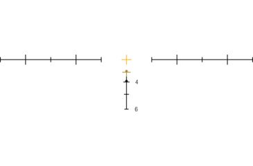 Image of Trijicon ACOG TA33 3x30mm Rifle Scope, Black, Amber Crosshair .300 AAC Blackout / 115/220 Grain Reticle, MOA Adjustment, 400162