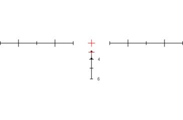 Image of Trijicon ACOG TA33 3x30mm Rifle Scope, Black, Red Crosshair .300 AAC Blackout / 115/220 Grain Reticle, MOA Adjustment, TA33-C-400164