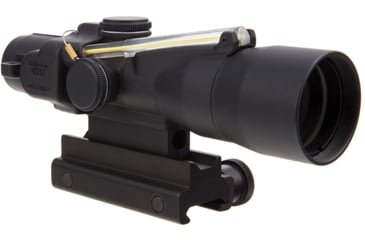 Image of Trijicon ACOG TA33 3x30mm Rifle Scope, Black, Amber Crosshair .308 / 168 Grain Reticle, MOA Adjustment, 400122