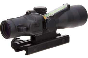 Image of Trijicon ACOG TA33 3x30mm Rifle Scope, Black, Green Crosshair .223 / 69 Grain Reticle, MOA Adjustment, TA33-C-400124