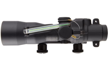 Image of Trijicon ACOG TA33 3x30mm Rifle Scope, Black, Green Crosshair .223 / 69 Grain Reticle, MOA Adjustment, TA33-C-400124