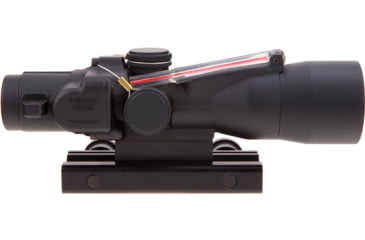 Image of Trijicon ACOG TA33 3x30mm Rifle Scope, Black, Red Horseshoe/Dot 7.62x39mm / 123 Grain Reticle, MOA Adjustment, TA33-C-400134