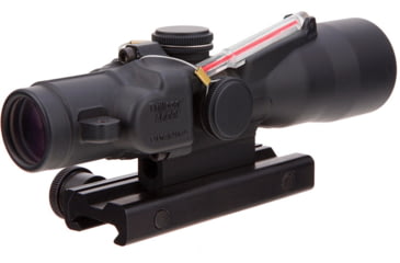 Image of Trijicon ACOG TA33 3x30mm Rifle Scope, Black, Red Horseshoe/Dot 7.62x39mm / 123 Grain Reticle, MOA Adjustment, TA33-C-400134