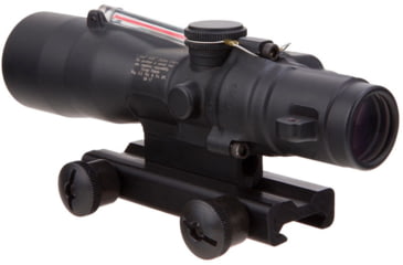 Image of Trijicon ACOG TA33 3x30mm Rifle Scope, Black, Red Horseshoe/Dot 7.62x39mm / 123 Grain Reticle, MOA Adjustment, TA33-C-400134