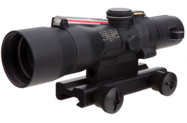 Image of Trijicon ACOG TA33 3x30mm Rifle Scope, Black, Red Horseshoe/Dot 7.62x39mm / 123 Grain Reticle, MOA Adjustment, TA33-C-400134