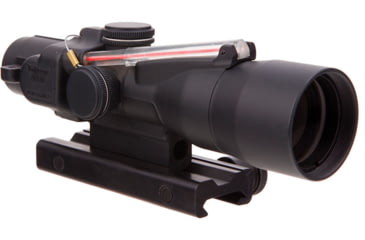 Image of Trijicon ACOG TA33 3x30mm Rifle Scope, Black, Red Horseshoe/Dot 7.62x39mm / 123 Grain Reticle, MOA Adjustment, TA33-C-400134
