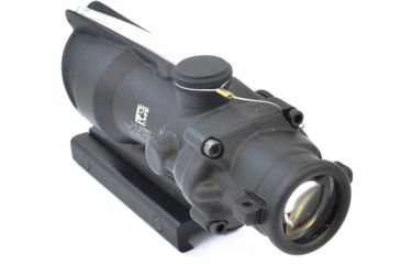 Image of Trijicon ACOG 4x32 Dual Ill Rifle Scope w/Mount, Red Horseshoe .223 Reticle