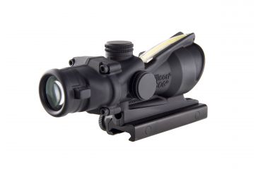 Image of Trijicon ACOG 4x32 Dual Ill Rifle Scope w/Mount, Amber Horseshoe .223 Reticle