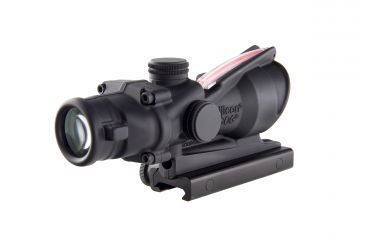 Image of Trijicon ACOG 4x32 Dual Ill Rifle Scope w/Mount, Red Horseshoe .223 Reticle