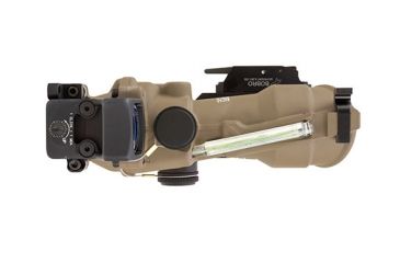 Image of Trijicon ACOG 4x32 ECOS Rifle Scope - Dark Earth Brown, Green Dual Illumination