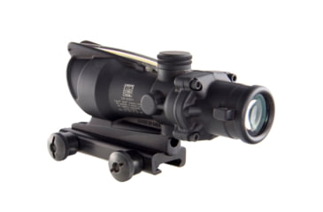 Image of Open Box,Dealer DMO, Trijicon ACOG 4x32 Illuminated Rifle Scope, Amber Chevron BAC Reticle, Flattop TA51 Mount