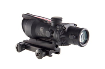 Image of Open Box,Dealer DMO, Trijicon ACOG 4x32 Illuminated Rifle Scope, Red Chevron BAC Reticle, Flattop TA51 Mount