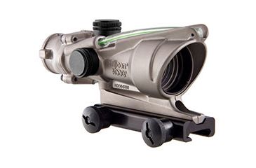 Image of Trijicon ACOG 4x32 Nickel Boron Dual Illuminated Green Crosshair .223 BAC Reticle w/ TA51 Mount TA31-C-100199