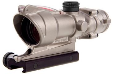 Image of Trijicon ACOG 4x32 Nickel Boron Dual Illum. Red Horseshoe Dot .223 BAC Reticle w/ TA51 Mount TA31-D-100196