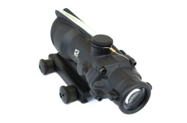 Image of Trijicon ACOG 4x32 Rifle Scope, Black w/TA51 Flattop Mount &amp; Illuminated Green Chevron BAC Reticle