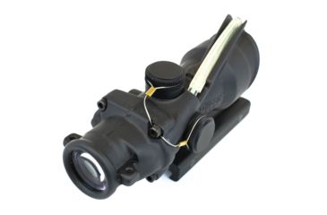 Image of Trijicon ACOG 4x32 Rifle Scope, Black w/TA51 Flattop Mount &amp; Illuminated Green Chevron BAC Reticle