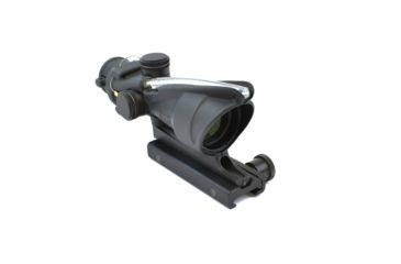 Image of Trijicon ACOG 4x32 Rifle Scope, Black w/TA51 Flattop Mount &amp; Illuminated Green Chevron BAC Reticle