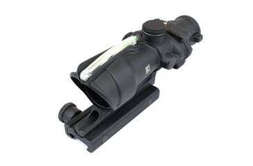 Image of Trijicon ACOG 4x32 Rifle Scope, Black w/TA51 Flattop Mount &amp; Illuminated Green Chevron BAC Reticle