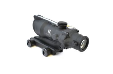 Image of Trijicon ACOG 4x32 Rifle Scope, Black w/TA51 Flattop Mount &amp; Illuminated Green Chevron BAC Reticle