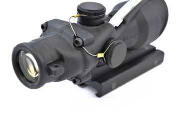 Image of Trijicon ACOG 4x32 Rifle Scope, Black w/TA51 Flattop Mount &amp; Illuminated Green Chevron BAC Reticle