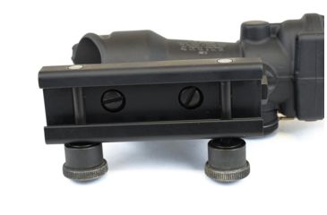 Image of Trijicon ACOG 4x32 Rifle Scope, Black w/TA51 Flattop Mount &amp; Illuminated Green Chevron BAC Reticle