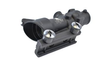 Image of Trijicon ACOG 4x32 Rifle Scope, Black w/TA51 Flattop Mount &amp; Illuminated Green Chevron BAC Reticle