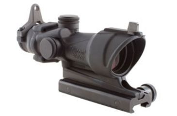 Image of Trijicon ACOG 4x32 Rifle Scope with Center Illuminated Amber Crosshair and 4.0 MOA RMR Sight
