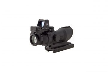 Image of Trijicon ACOG 4x32 Rifle Scope with Center Illuminated Amber Crosshair and 4.0 MOA RMR Sight
