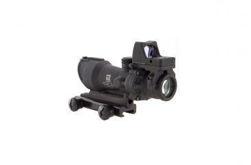 Image of Trijicon ACOG 4x32 Rifle Scope with Center Illuminated Amber Crosshair and 4.0 MOA RMR Sight