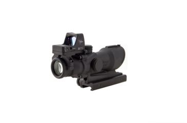 Image of Open Box,Dealer DMO, Trijicon ACOG 4x32 Rifle Scope with Center Illuminated Amber Crosshair and 4.0 MOA RMR Sight