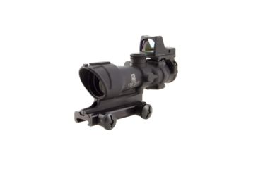Image of Open Box,Dealer DMO, Trijicon ACOG 4x32 Rifle Scope with Center Illuminated Amber Crosshair and 4.0 MOA RMR Sight