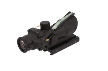 Image of Trijicon ACOG 4x32 Scope, Dual Illuminated Green Chevron ACSS AURORA Reticle, Colt Knob Thumbscrew Mount, Black, TA31-G-AURORA
