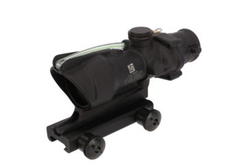 Image of Trijicon ACOG 4x32 Scope, Dual Illuminated Green Chevron ACSS AURORA Reticle, Colt Knob Thumbscrew Mount, Black, TA31-G-AURORA