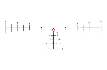 Image of Trijicon ACOG 4x32 Scope, Dual Illuminated Red Chevron ACSS AURORA Reticle, Colt Knob Thumbscrew Mount, Black, TA31-R-AURORA