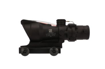 Image of Trijicon ACOG 4x32 Scope, Dual Illuminated Red Chevron ACSS AURORA Reticle, Colt Knob Thumbscrew Mount, Black, TA31-R-AURORA